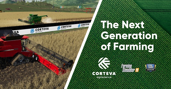 Corteva Agriscience стала главным спонсором Farming Simulator League